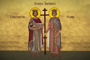 Sfinţii Împăraţi Constantin şi Elena prăznuiţi la hramul mănăstirii Topolniţa