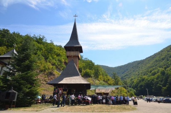 Parastas de 40 de zile pentru monahul Dimitrie de la Mănăstirea Vodiţa