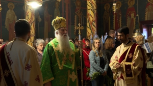 Duminica Floriilor, prăznuită cu solemnitate la Mănăstirea „Sfânta Ana” din Orșova