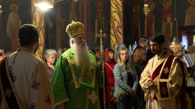 Duminica Floriilor, prăznuită cu solemnitate la Mănăstirea „Sfânta Ana” din Orșova