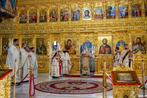 Liturghie arhierească la Catedrala Episcopală în Ajunul Botezului Domnului