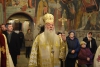 Slujire arhierească la Mănăstirea Strehaia în Duminica a XXVIII-a după Rusalii