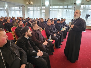 Luni dimineaţă a avut loc conferința pastoral-misionară de toamnă-iarnă a preoţilor din Episcopia Severinului și Strehaiei
