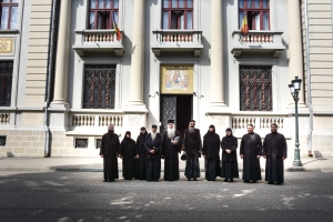 Delegație din Grecia în pelerinaj în Episcopia Severinului