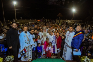 Slujbă de sfințire a paraclisului din satul Giurești, protopopiatului Baia de Aramă