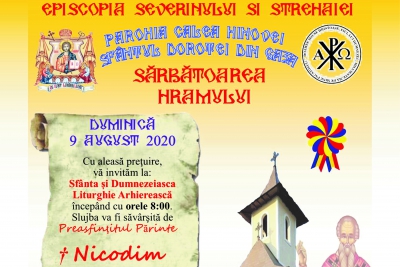 Slujire arhierească la hramul Parohiei Calea Hinovei