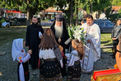 Paraclisul Parohiei Baia de Aramă și-a serbat hramul
