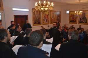 Persoanele private de libertate au primit vizita Corului Kinonia