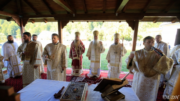 Slujire arhierească în parohia Huta din județul Cluj