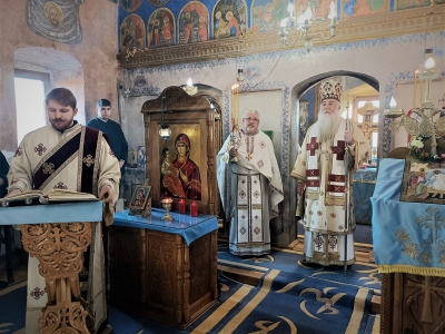 Slujire arhierească la Titerlești în a doua zi a anului 2022