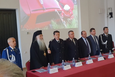 Pompierii mehedinţeni la ora bilanţului