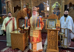 Slujbă arhierească la hramul bisericii Sfântul Dimitrie din Drobeta Turnu Severin