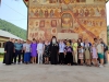 Slujbă arhierească la mănăstirea Topolnița cu prilejul revederii promoţiei din 1977 a Şcolii Generale din Comuna Godeanu