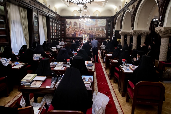 A început prima ședință a Sfântului Sinod din 2019
