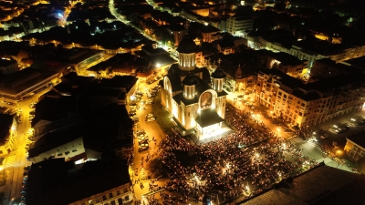 Învierea Domnului prăznuită la Catedrala din Severin