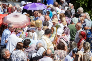 Mânăstirea "Sfânta Ana" din Orșova și-a sărbătorit hramul