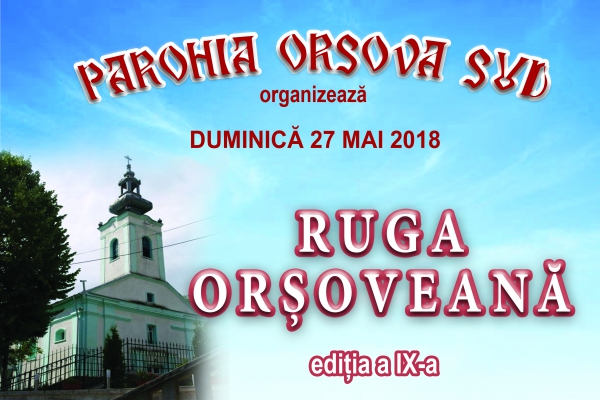 Ruga orșoveană a ajuns la a IX-a ediție