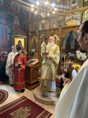 Zi de sărbătoare la Parohia Sfântul Ioan Gură de Aur de pe Calea Târgu-Jiului