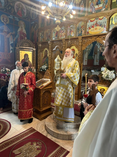 Zi de sărbătoare la Parohia Sfântul Ioan Gură de Aur de pe Calea Târgu-Jiului