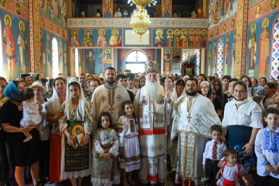 Biserica cu hramul „Sfântul Dorotei din Gaza” din localitatea Șimian și-a cinstit ocrotitorul spiritual duminică, 11 august 2024