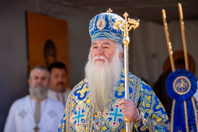 Slujirea arhierească la Mănăstira Balta cu prilejul hramului