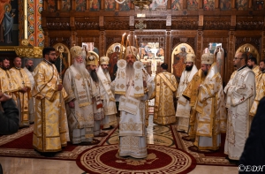 Preasfinţitul Nicodim a slujit luni, 21 octombrie, la Catedrala Episcopală din Deva. Liturghie arhierească și slujbă de pomenire a Episcopului Gurie Georgiu la trei ani de la trecerea la cele veșnice
