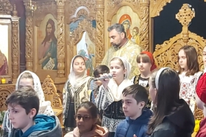 Activităţi în cadrul Concursului Catehetic Național „Rugăciunea în viaţa mea” la parohia Calea Tîrgu-Jiului