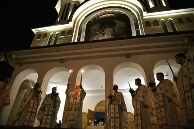 Învierea la Catedrala Episcopală din Drobeta-Turnu Severin