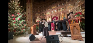 Seară de colinde cu Maria Coman și corul Kinonia al Episcopiei Severinului și Strehaiei: un dar pentru credincioșii din Târgu Mureș
