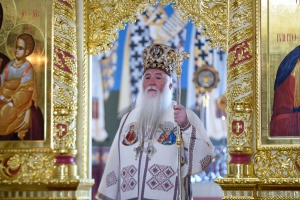 Preasfinţitul Nicodim a slujit duminică la Catedrala Episcopală