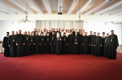 Ședința de constituire a Adunării Eparhiale a Episcopiei Severinului și Strehaiei
