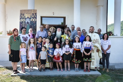 Hramul bisericii noi din satul Balotești