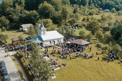 Preasfinţitul Părinte Nicodim a slujit în parohia Huta din judeţul Cluj