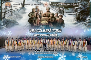 Concert de colinde al Corului Kinonia la Sala Mare a Palatului Culturii "Teodor Costescu"