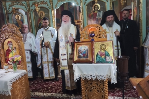 Vecernie și instalare de preot în Parohia Gruia din Episcopia Severinului și Strehaiei