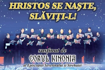 Programul concertelor de colinde ale corului „Kinonia” în preajma Sfintelor Sărbători de iarnă