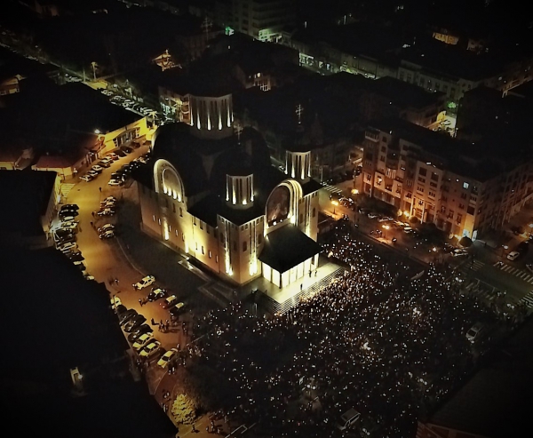Învierea Domnului la Catedrala Episcopală din Drobeta Turnu Severin