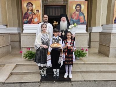 Preasfinţitul Părinte Nicodim a slujit la hramul Parohiei Sfântul Gheorghe din Drobeta Turnu Severin