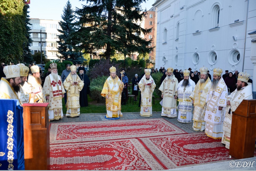 Preasfinţitul Părinte Nicodim a participat la slujba de pomenire a Episcopului Gurie Georgiu la un an de la trecerea la cele veșnice