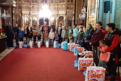 Activităţi în cadrul programului social-filantropic „Coşul de Paşti”