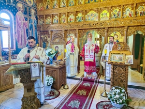 Slujire arhierească la hramul parohiei Lunca Banului