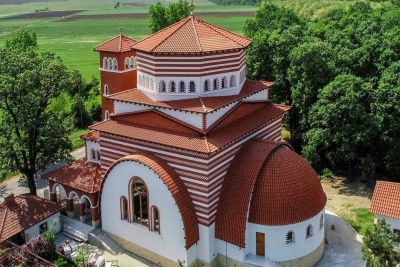 Slujire arhierească la hramul Mănăstirii Pantocrator din Episcopia Alexandriei şi Teleormanului